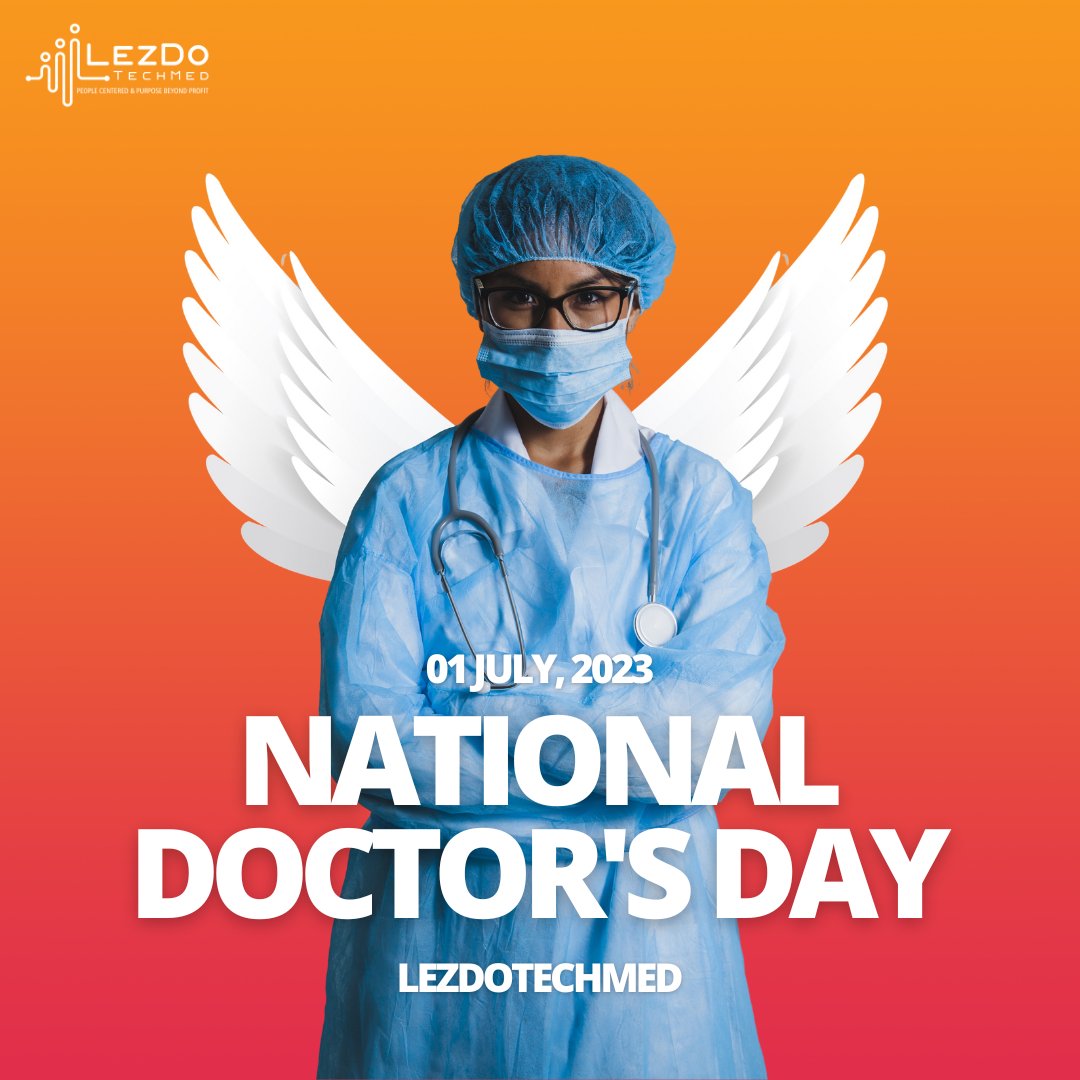 'Wherever the art of medicine is loved, there is also a love of humanity' - Hippocrates. Happy National Doctors Day to all the doctors who are dedicated to the healing arts.

#nationaldoctorsday #lezdotechmedindia #medicine #doctors #thankadoctor