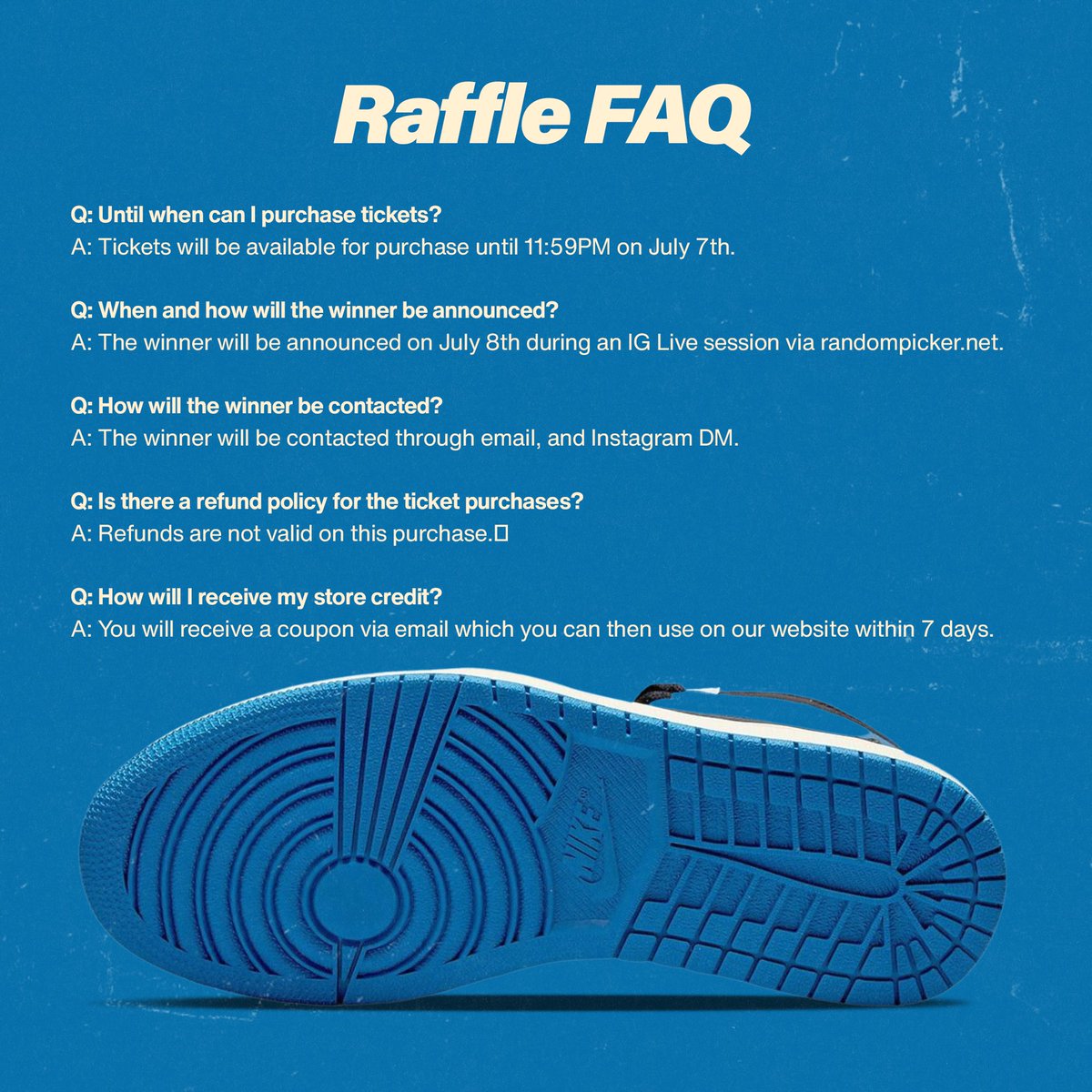 🚨RAFFLE IS LIVE🚨

Win the Fragment Design x Travis Scott x Air Jordan 1 Retro High for just ₹49! 💸🤑

To enter the raffle, simply purchase a raffle ticket. 🎫
1 Ticket = 1 Entry.

Tap on this link to participate ⬇️

solesearchindia.com/products/raffl…