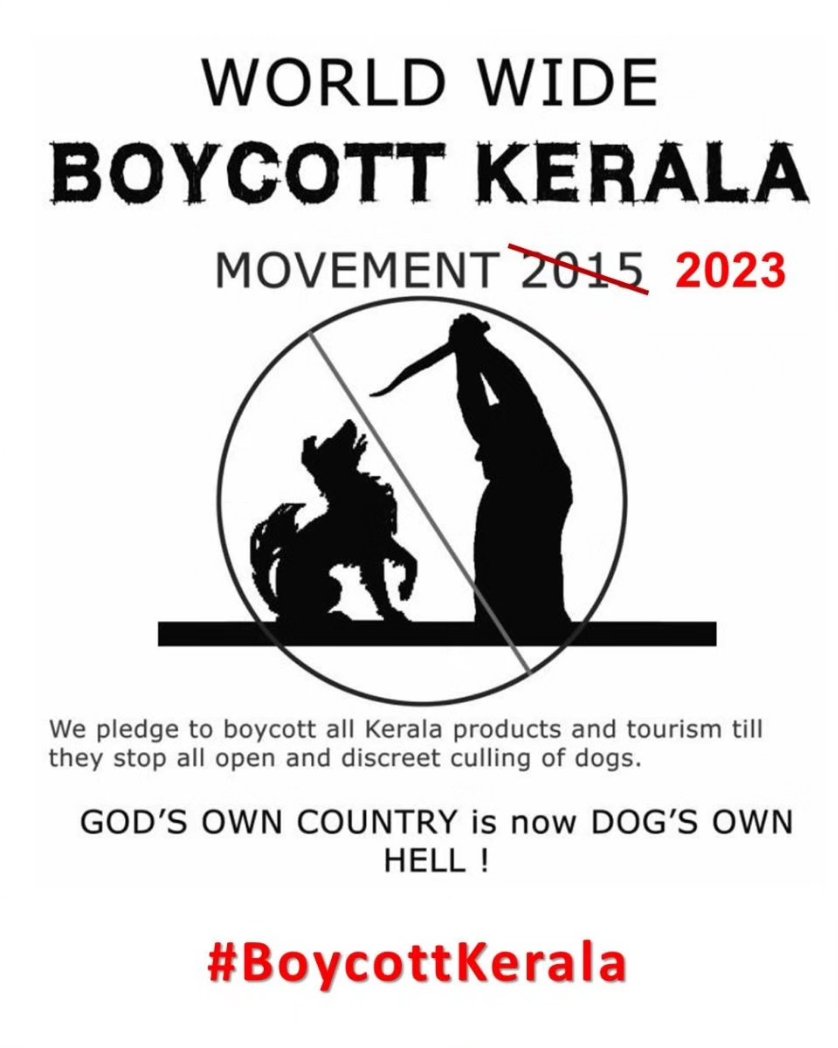 sharmaleena's tweet image. Abhorring, monstrous and barbaric kerala. How could these abominable ideas are supported by people of the state #Boycottkerla 
#justiceforvoiceless
#justiceforstreetdogs @narendramodi @PMOIndia @CMOKerala
 @News18Kerala  @TheKeralaPolice  @KeralaGove82106 @KeralaGovernor