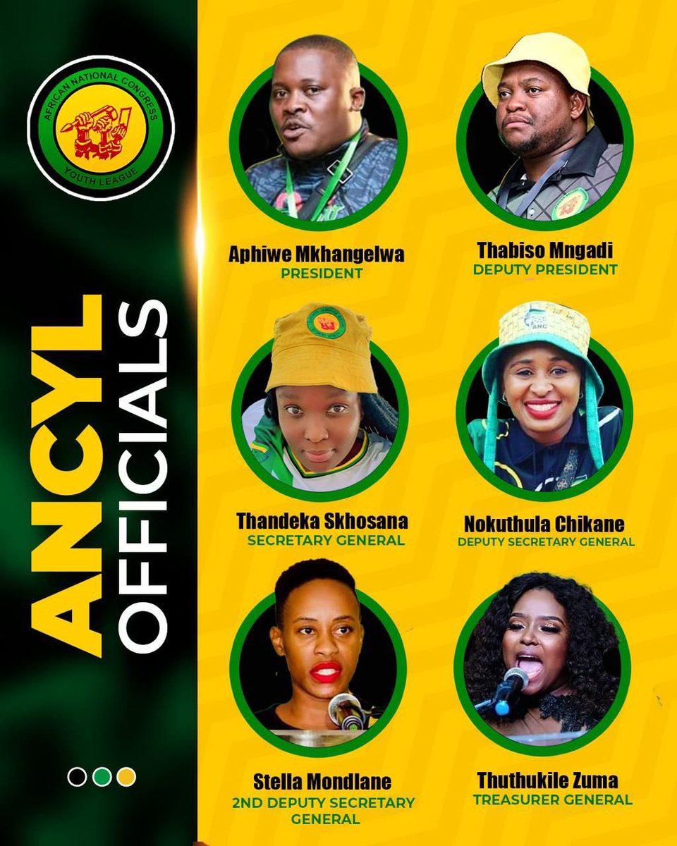 📍NASREC, #ANCYL26 #ANCYL

Roar young lions 🖤💚💛