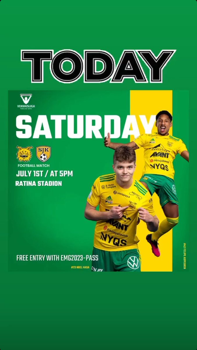 ArmySportASCB's tweet image. Today at @EMG2023Tampere, we have competitors in 

Karate
Badminton
Volleyball(final) 
Football (final)
Archery (head to head)
Cycling (Crit)
Squash

Good luck all

@Armyfa1888 @BritArmyCycling @ArmyKarate @BritishArmyMen1 

#EMG2023Tampere  #Britisharmysport #sportforlife