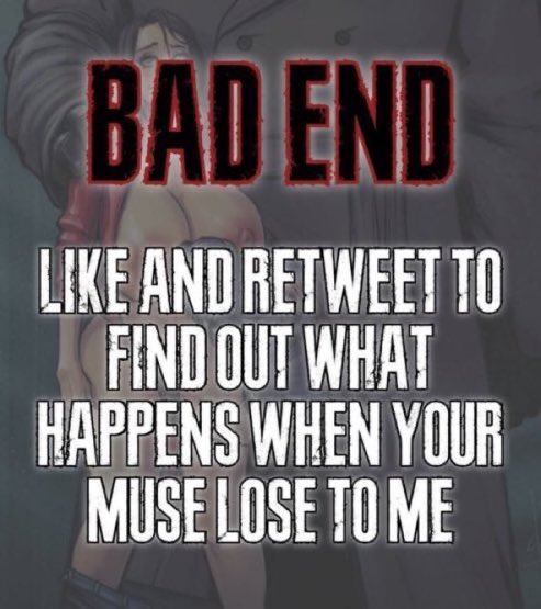 Forbiddenfores's tweet photo. 🌳I am back from my break so how about we celebrate with some bad ends. You don’t have to retweet just like it. And apologies if i miss anyone i will try to write for all mutuals. https://t.co/tUFUngQAm2