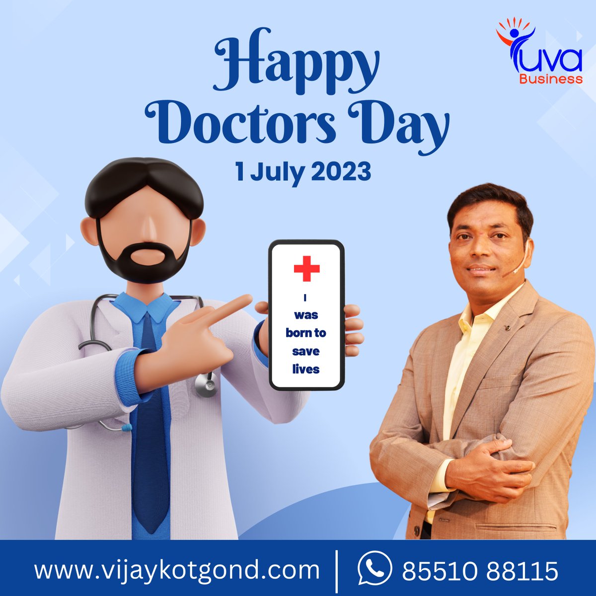 #HappyDoctorsDay ! Your unwavering commitment, compassion & expertise inspire us. We deeply appreciate your selflessness in healing & saving lives. Thank you for being the embodiment of hope.
#Gratitude #Compassion #HealingLives #Inspiration #Hope #HealthcareHeroes #VijayKotgond