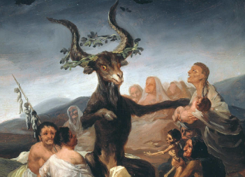 Occult is mostly Perversion ..and mostly occult revolves around Sex. It can be of any kind. Whether in Christian world it is Shabbat of watches or in India it is Tantra. 
Goya was bigger than any modernist because of these work .. His Madhouse ! https://t.co/q8HG4j58l9