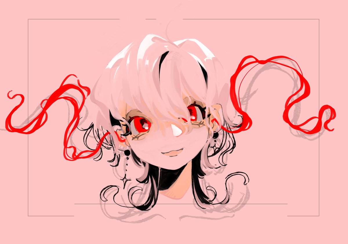 bonssei's tweet image. lil vent art I know ill never finish