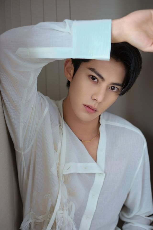 DiYue16's tweet photo. ไม่หล่อตรงไหนเอาปากกามาลงซิ🤭💜🏀🐅 #Dylanwang #WangHedi https://t.co/mAIXebk2CE