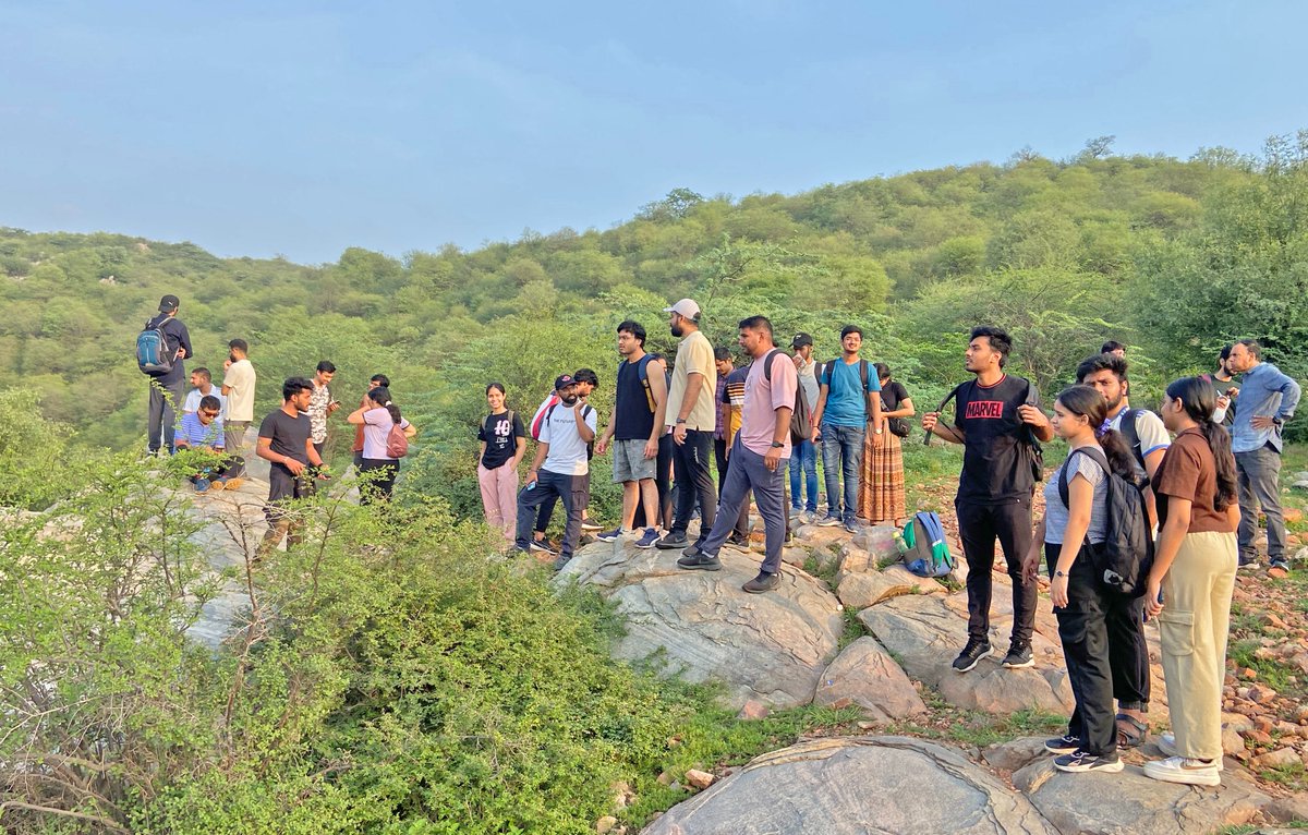 club_shangri's tweet image. Ventured on another adventure with enthusiasts from @celebaltech Explored the pristine beauty of Amber on our &apos;Parapet Trail&apos; #celebaltechnologies #celebaltech #SLAC #Jaipur