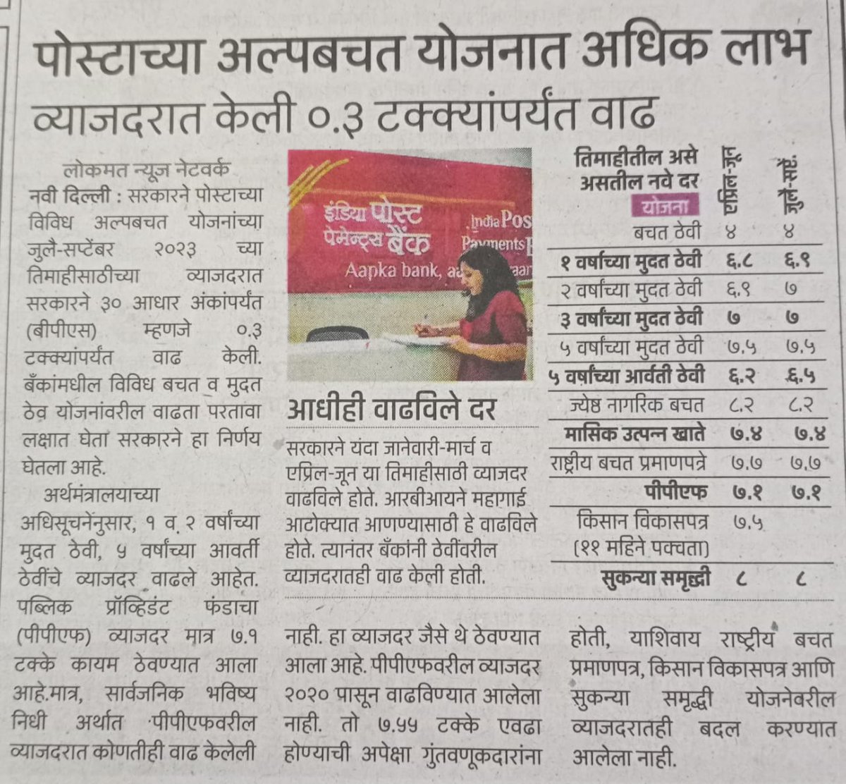 matangkumar's tweet photo. #Department_of_Post 
#India
@IndiaPostOffice @DakKarmayogi https://t.co/YXV2hEzZ7S