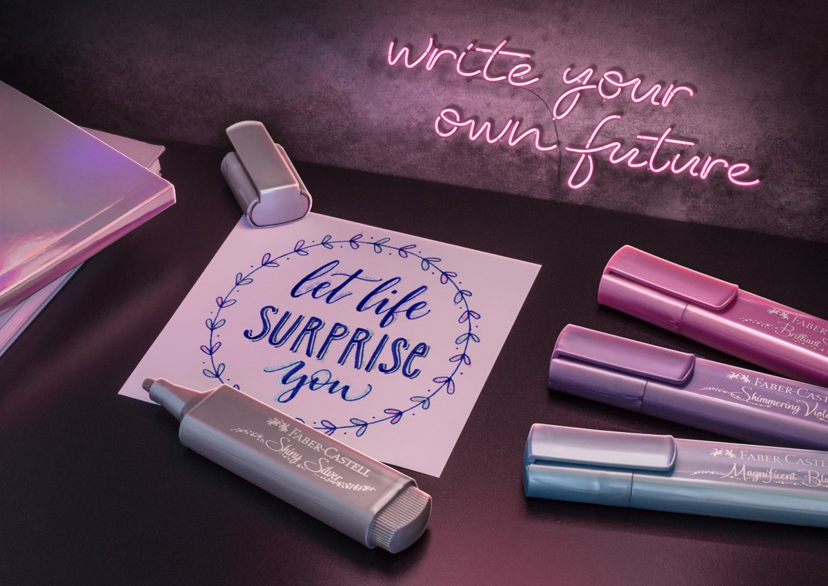 Dive into a world of shimmering brilliance as you accentuate your notes, textbooks, and documents. Discover a whole new level of creativity and organization with these captivating metallic hues of Textliner 46 Metallic! 😍

Shop now - bit.ly/LazTextliners