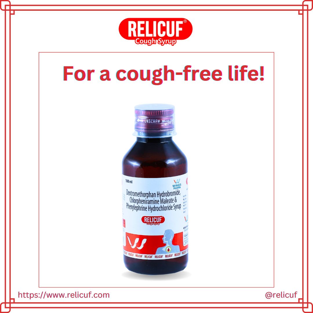 relicuf's tweet photo. Relicuf Syrup is a combination medicine used in the treatment of dry cough. It relieves allergic symptoms such as sneezing, runny nose, watery eyes, and throat irritation.
Learn More: https://t.co/T3JmmL6Dts
#Relicuf #coughrelief #coughremedy #coughsyrup #coughmedicine https://t.co/tREe9aZNhp