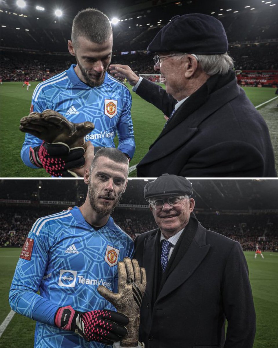 David de Gea di Manchester United:

🏆 Premier League
🏆 FA Cup 
🏆 Europa League 
🏆 League Cup (x2)
⭐️ PFA Team Of The Year (x5)
🧤 PL Golden Glove (x2)
🏟 Most games by a goalkeeper
🧱 Most clean sheets for the club

De Gea will leave Man United as a club Legend! 🧤💯