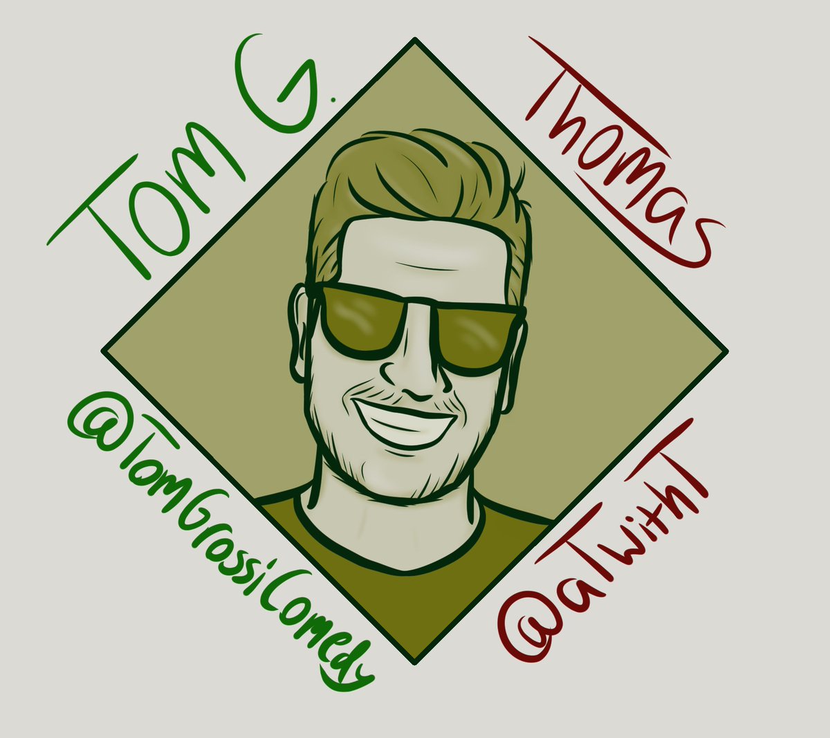 Finally, the legend himself, @tomgrossicomedy 
(only took 3.5 hours...) 

Thank you so much to Tom and everyone in the Grossi Posse for making this stream one heck of a chaotic good time that I'll cherish forever  

#30in30 #smallartist