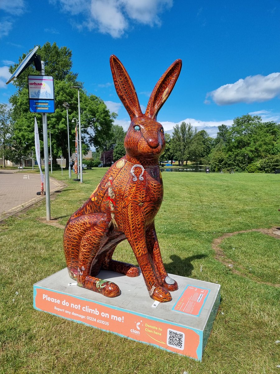 MatthiasEmma_'s tweet photo. The Wicker Hare ❤️ Can I find them all I wonder!
My adventure begins hare 🤣
@TheBigHopTrail
#thebighop2023 #clancancersupport #Scotland
https://t.co/i3VcANXkQz https://t.co/0wCvA6LsZ9
