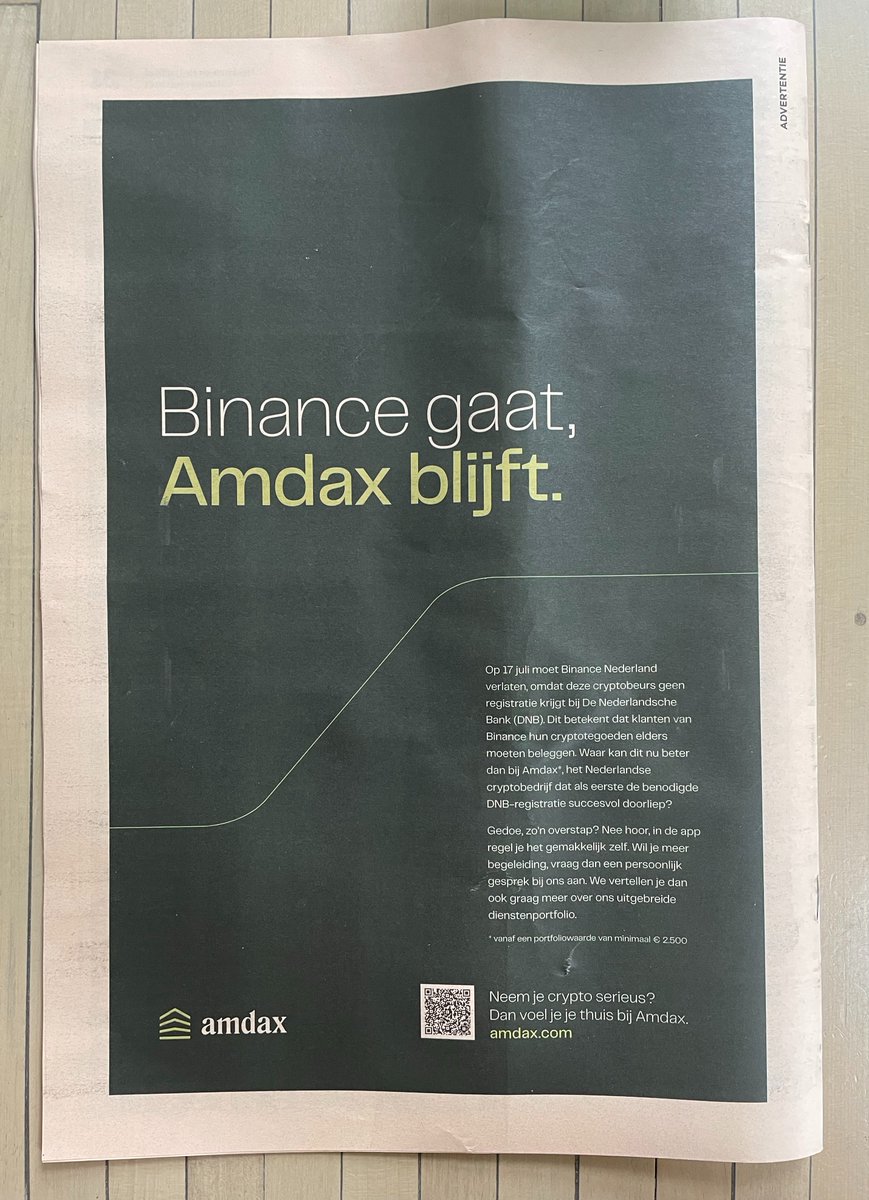 LucasWensing's tweet photo. Bericht van @AmdaxGroup gespot op de achterpagina van het @FD_Nieuws.
 
Lees er alles over op https://t.co/G0cLUyZgcO https://t.co/8aPlS9GbcL