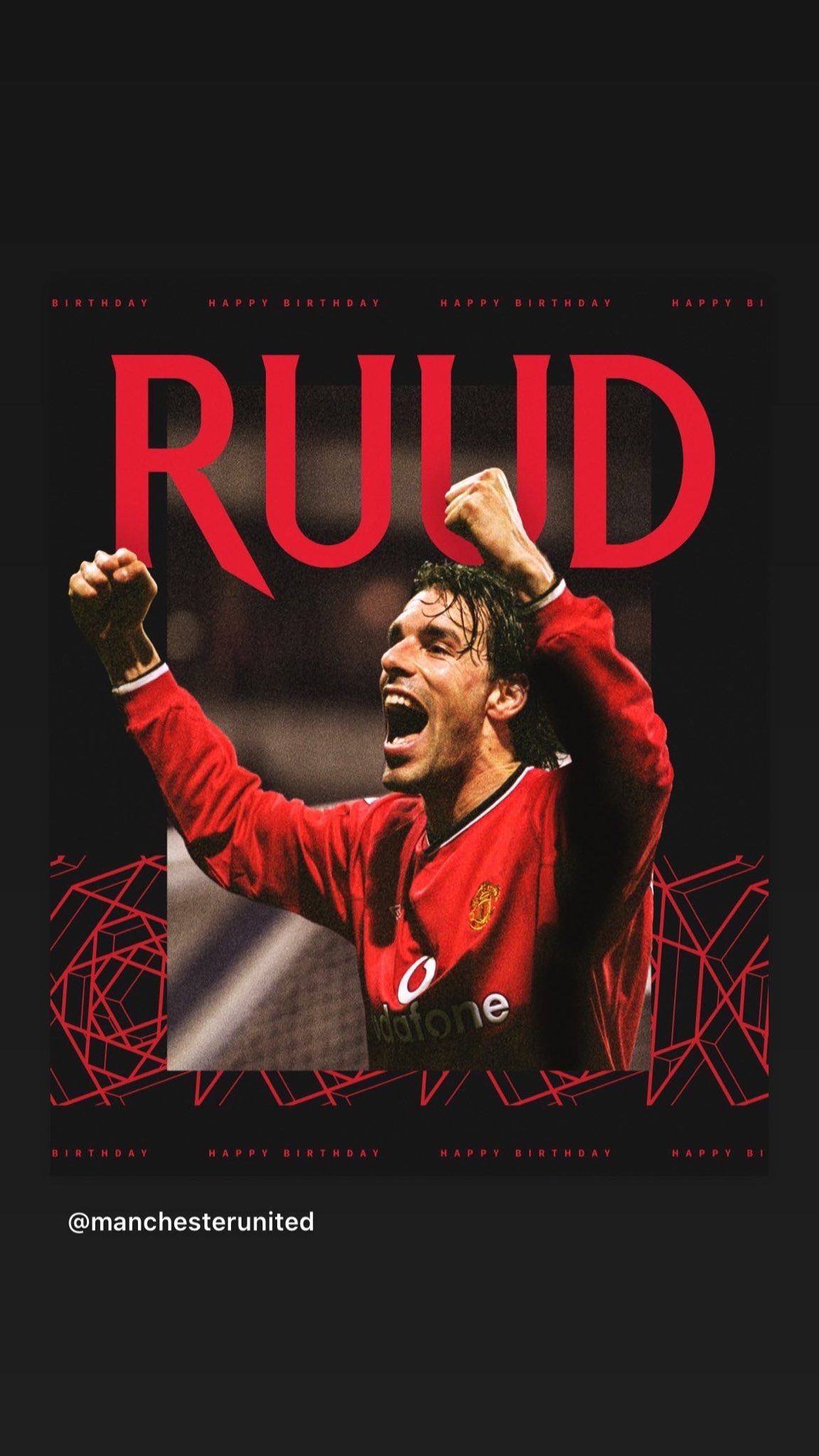 Happy birthday Ruud Van Nistelrooy    