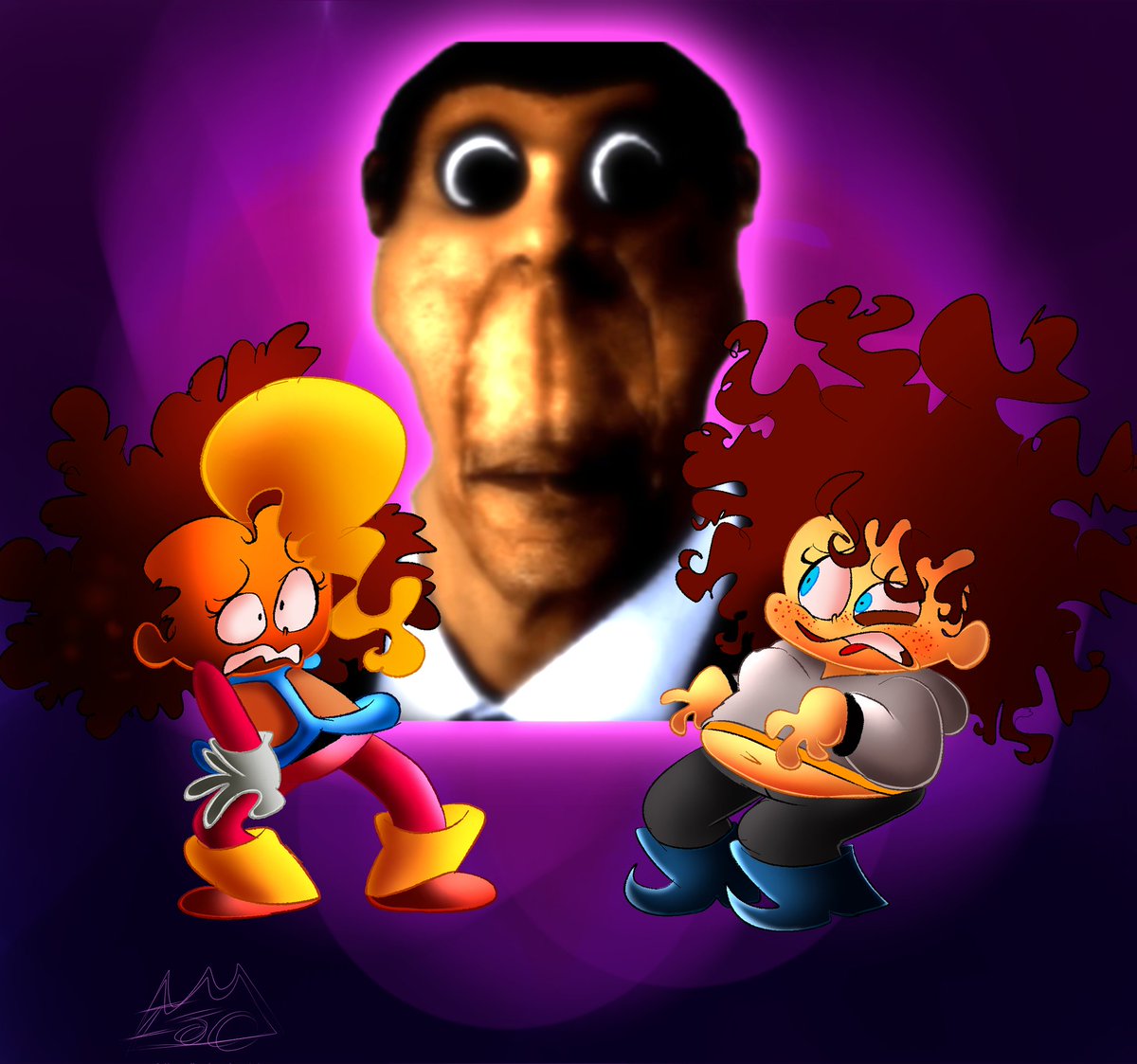 IjcKing144's tweet photo. Iyanna and Sophia Meets... OBUNGA
(1995) 
Using Classic Sonic shading

#nextbots #obamna #obunga #memes #artistontwitter #90s #cartoonart #ocs #sonic https://t.co/gYgFd8PfTq