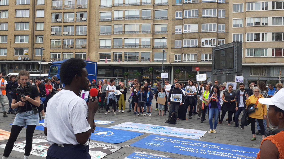 "We want to denounce the deaths for which this commission is responsible."
@Yambiodavid <a href="/RefugeesinLibya/">Refugees In Libya</a>