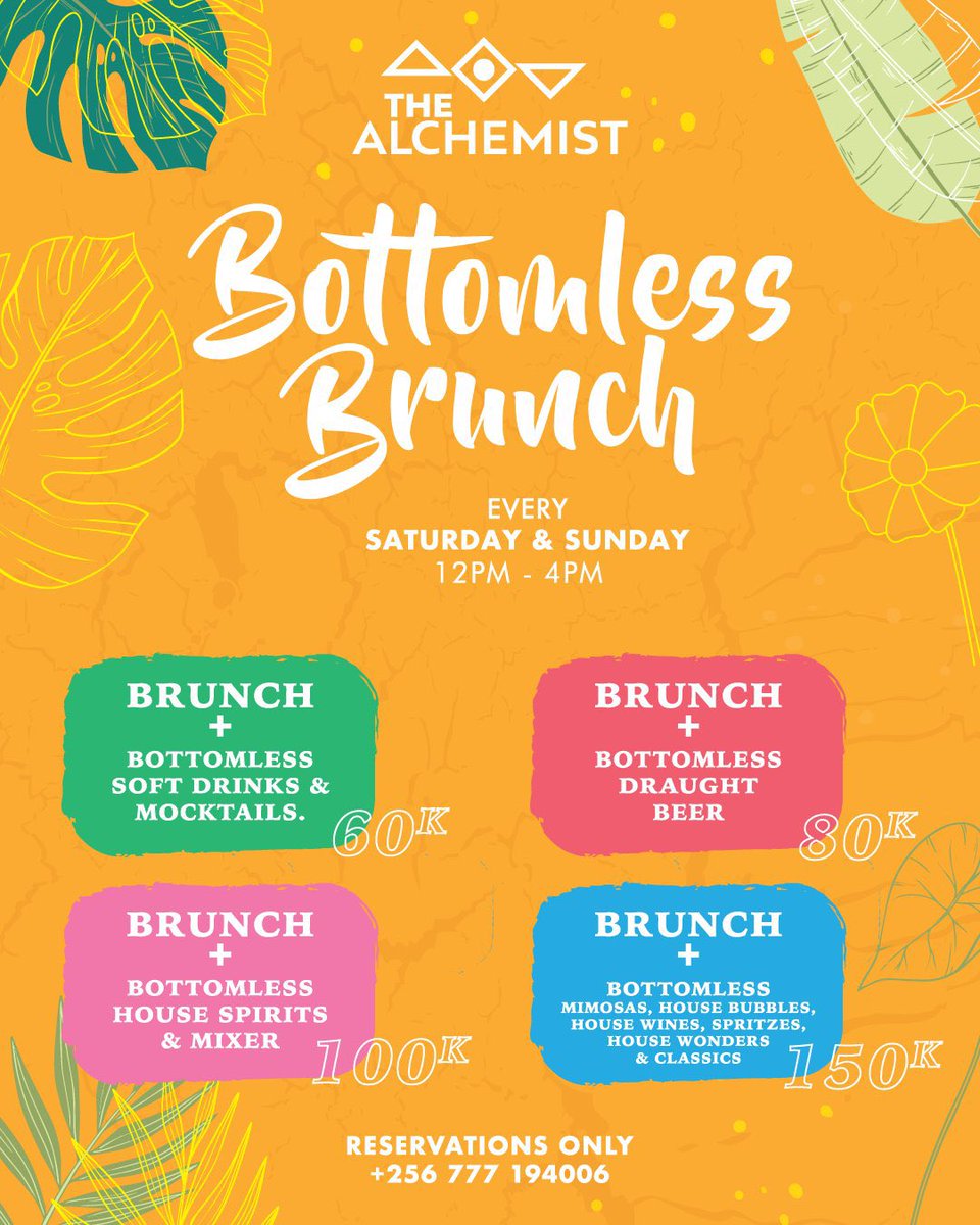 A worthy reason to look forward to the weekend -  #BottomlessBrunch.🥂🍳🥪 Catch up with friends over free flowing drinks every Saturday and Sunday!

Call 0777 194 006 to book your table