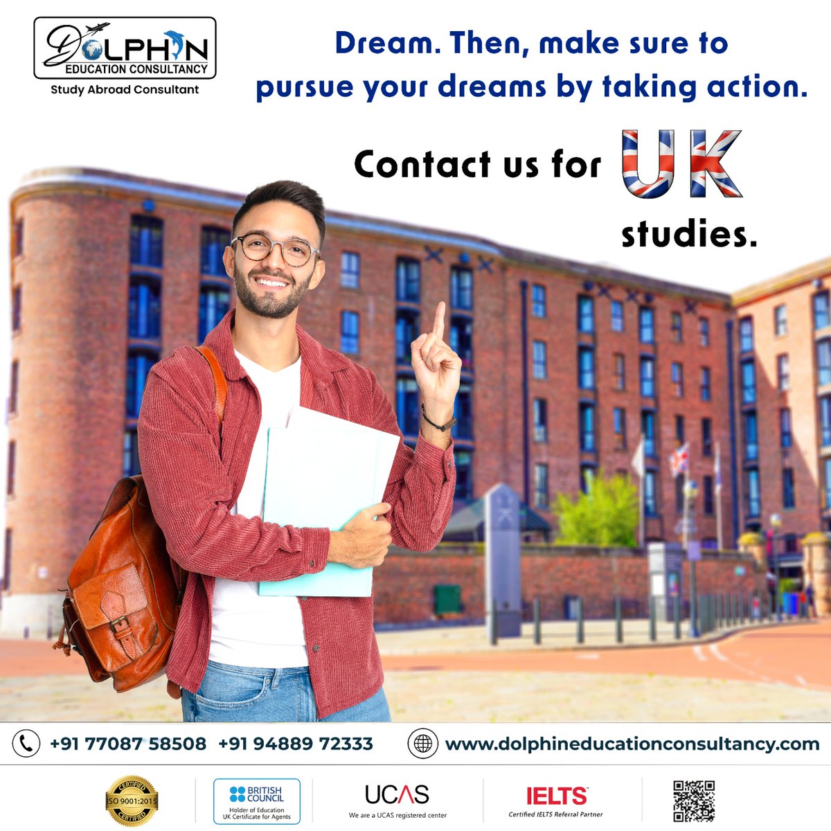 Dolphineduconuk's tweet photo. The challenging🎓 path will lead you to glory; Call us 🐬 for UK studies!

Visit:
https://t.co/Jhw1sON5Rd

#AbroadConsultants #StudyAbroadUK #UKUniversities #StudyinBritain #InternationalStudentsUK #IELTSCourse #IELTSClass #IELTSPrep https://t.co/jXlkCTYYqX