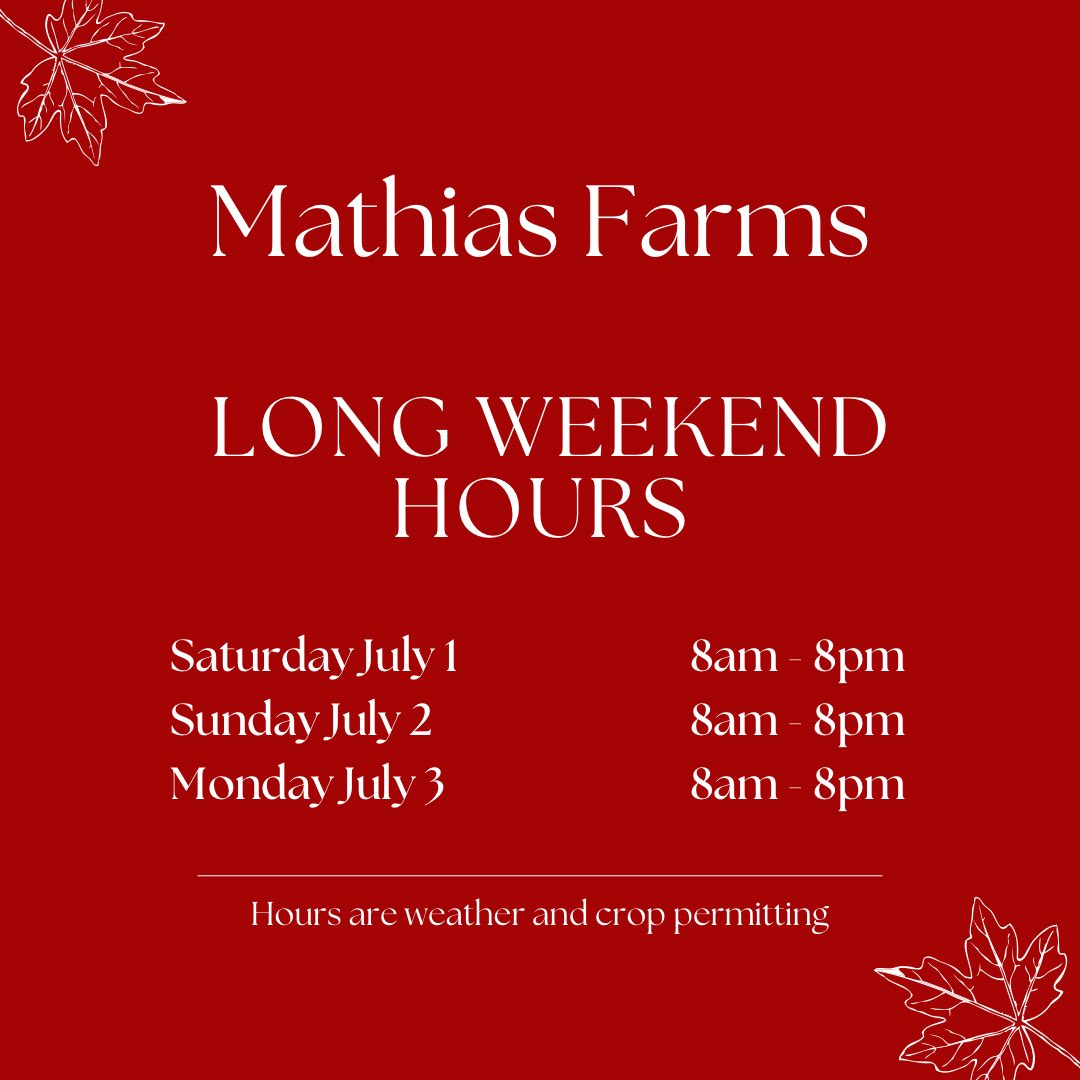 MathiasFarms1's tweet photo. Happy Canada Day 🇨🇦 https://t.co/Unm32JBp2r