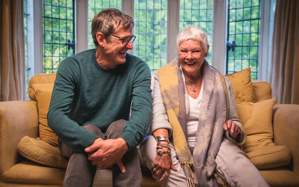 Louis Theroux interviews.. Dame Judi Dench 2022. 

This was brilliant to watch. #LouisTheroux #DameJudiDench