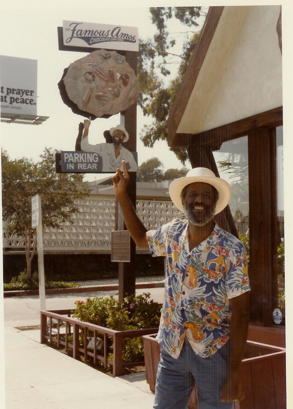 Happy Birthday Wally Amos, founder of the Famous Amos Chocolate Chip Cookie. 