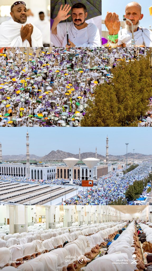 MrAlAnsari1's tweet photo. نرفع آسمى التهاني والتبريكات لمقام #خادم_الحرمين_الشريفين وسمو #ولي_العهد حفظهم الله بنجاح #حج هذا العام، استضافة ما يقارب ٢ مليون حاج وتقديم كافة الخدمات وبذل الجهود لضيوف الرحمن والسهر على راحتهم.
#السعودية
#حج1444 https://t.co/eX66DZ9D6x