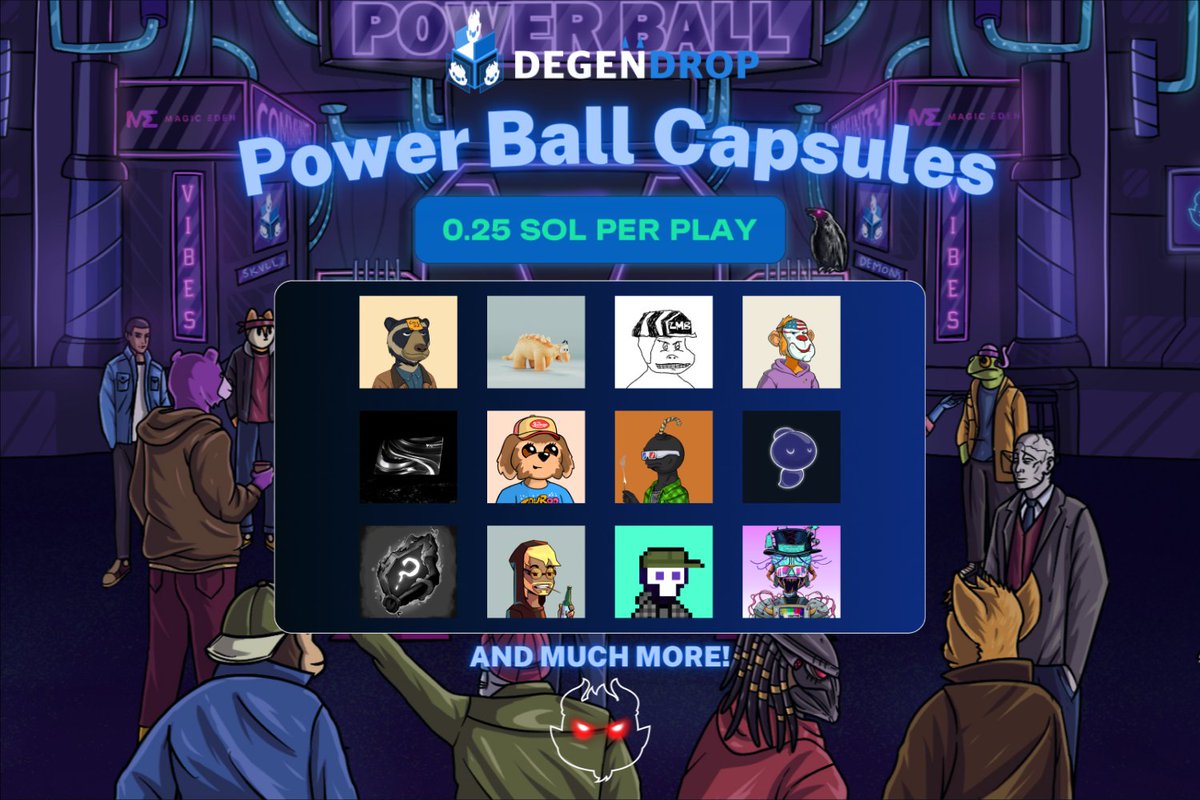 DegenDrop Capsules is now Fully Restocked! 💊
Win Huge Jackpots for just 0.25 Sol per play!   

The <a href="/assetdash/">AssetDash</a> was already won and replaced!!
Who will win the <a href="/okaybear/">Muhamad Shobirin</a> <a href="/Claynosaurz/">Claynosaurz</a> <a href="/zeromonkebiz/">ZMB</a> ?