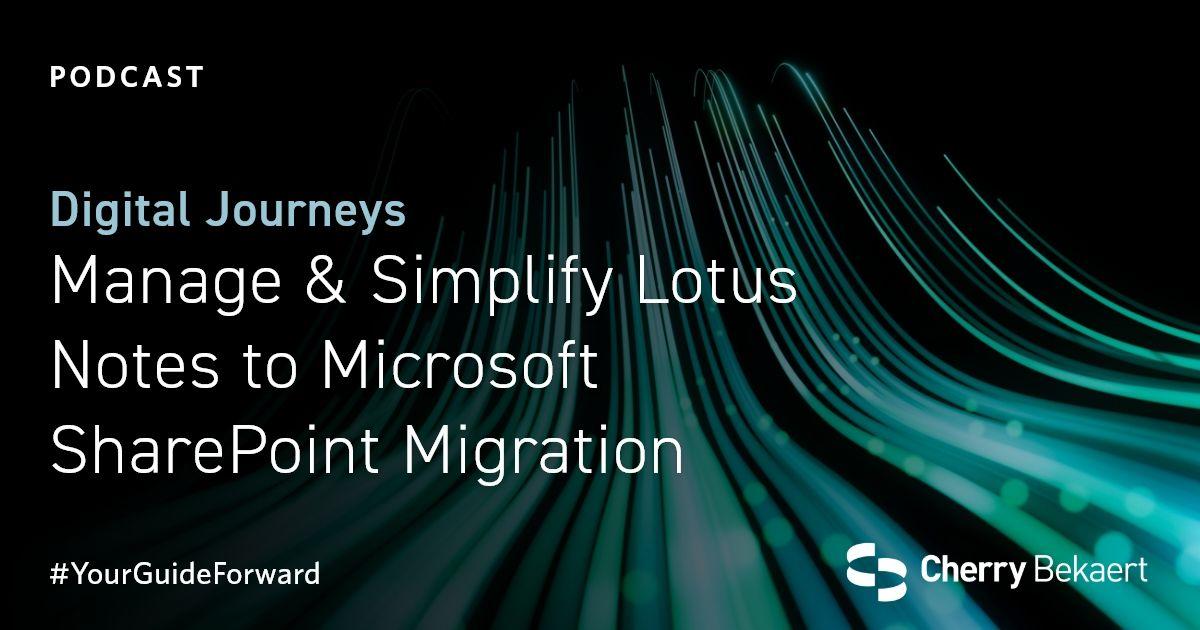 RWainwrightCBH's tweet image. Organizations now recognize the power of more robust collaboration platforms for increased productivity. Discover how to streamline your Lotus Notes to Microsoft SharePoint migration: ow.ly/XozZ104MEu0
#LotusNotesMigration #MicrosoftSharePoint #DataMigration
