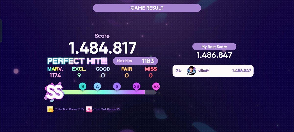 Villa_in_house's tweet photo. Enhypen - Tamed Dashed Super Hard Full Excellent
Finally after lot of hours of practicing!
Speed: x7.5
#rhythmhive #enhypen #tameddashed https://t.co/PUpwZebbEo