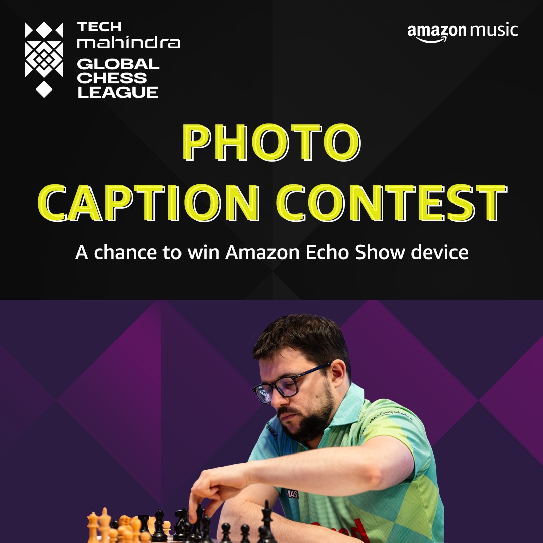 AmazonMusicIN's tweet photo. 🎉 CAPTION CONTEST 🎉

The creative captions stand a chance to win an Amazon Echo Show device 🥳

Caption this image in the comments below with the hashtag #AmazonMusicContestAlert and you could be a winner!

For details refer to T&amp;C - https://t.co/9yfP2Hg2Yd

#GCL #TheBigMove https://t.co/n7tWwTIizv
