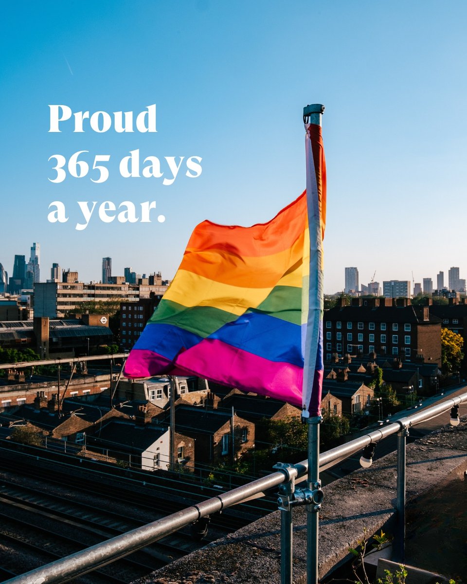 Proud 365 days a year.

📸 Credit: @reganography

#pride #love #loveislove #prideday #pridedaylondon #pride2023 #lgbtq #happypride #lovepride #pridemonth2023 #pridemonth🏳️‍🌈