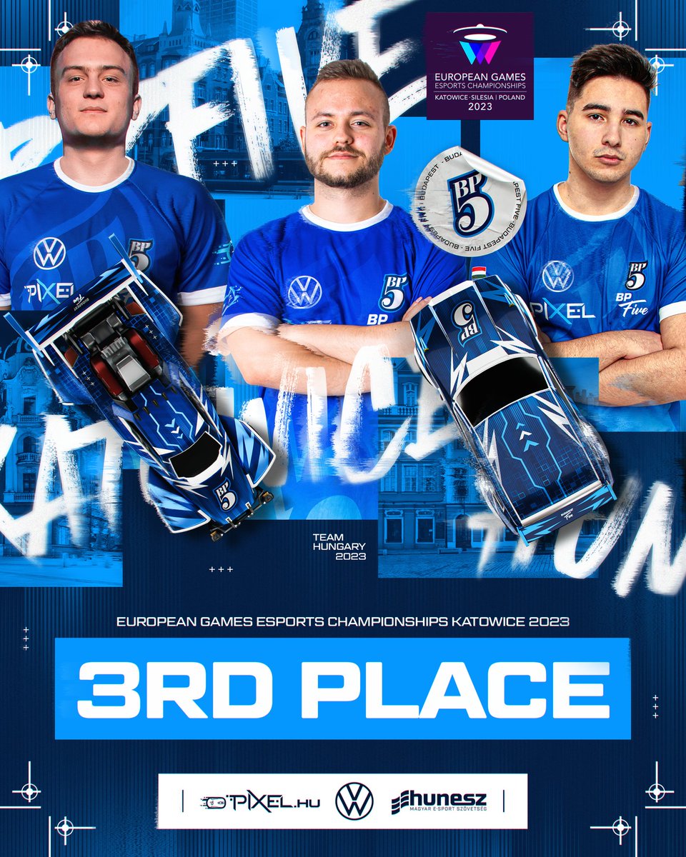 Budapest Five (@budapestfive) on Twitter photo 🥉 Third place in <a href="/GE_Federation/">Global Esports Federation</a> European Games Championship Katowice 2023 🥉
Thank you for all the support! 🇭🇺 ❤️
#letsgobp5 <a href="/VW/">Volkswagen</a> <a href="/pixelhu/">Pixel</a> <a href="/HUNESZ/">Hungarian Esports Federation</a> 🥉 Third place in <a href="/GE_Federation/">Global Esports Federation</a> European Games Championship Katowice 2023 🥉
Thank you for all the support! 🇭🇺 ❤️
#letsgobp5 <a href="/VW/">Volkswagen</a> <a href="/pixelhu/">Pixel</a> <a href="/HUNESZ/">Hungarian Esports Federation</a>