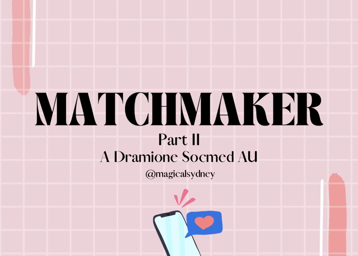 magicalsydney's tweet image. Matchmaker Part 2

#dhrmatchmaker