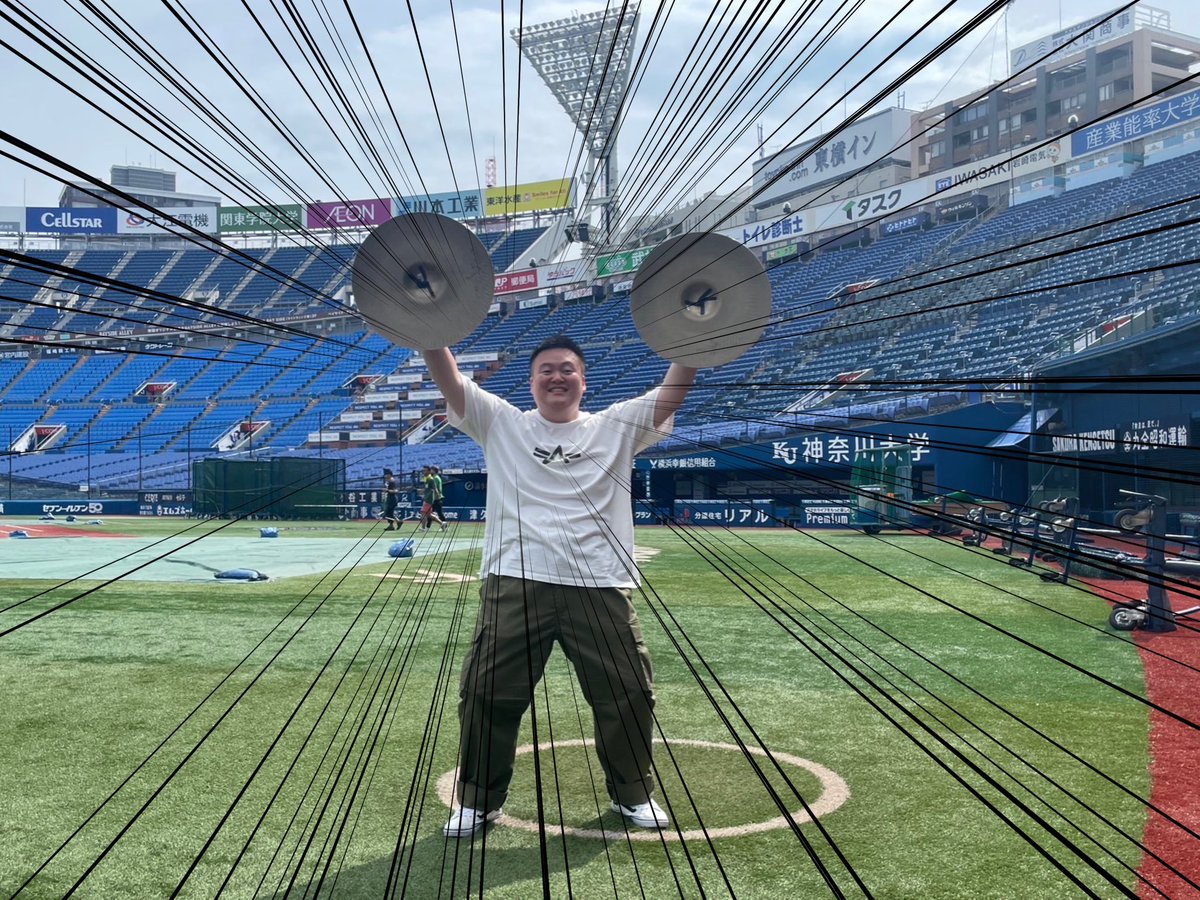senzokugmb's tweet photo. 「シンバルの牧」こと辻本くんです。#ポケモンボールパークヨコハマ https://t.co/ntlytHpkkV