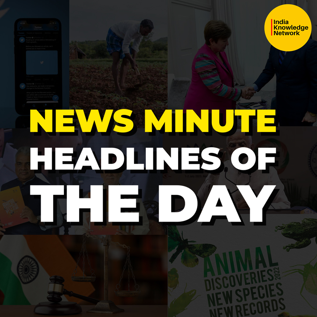 IndiaKnowledge3's tweet image. Headlines of the Day | IKN News Minute
#Twitter #TwitterCase #FreedomOfSpeech #IMF #Pakistan #InternationalMonetaryFund #PMModi #NarendraModi #Agriculutre #AgricultureFund #AnimalSpecies #Animals #FaunalDatabase #Kerala
youtube.com/shorts/-OMQEOC… via @YouTube