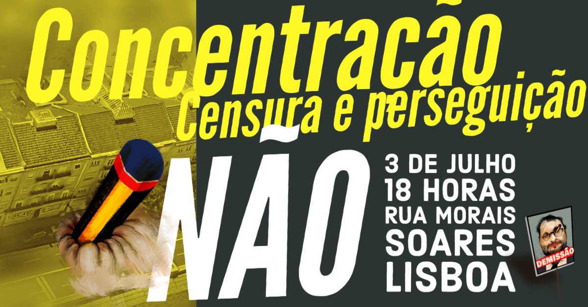 pedrobrito's tweet photo. ESTAMOS a construir CIDADANIA ativa, na rua, nas redes, em tempo real.
Censura e perseguição NÃO!
3 de julho, 18 horas - Rua Morais Soares Lisboa
@AntonioArroio #estudantes @belasartes #academia @govpt @Educacao_PT #professores #luta #combart https://t.co/cuyp5tohZl