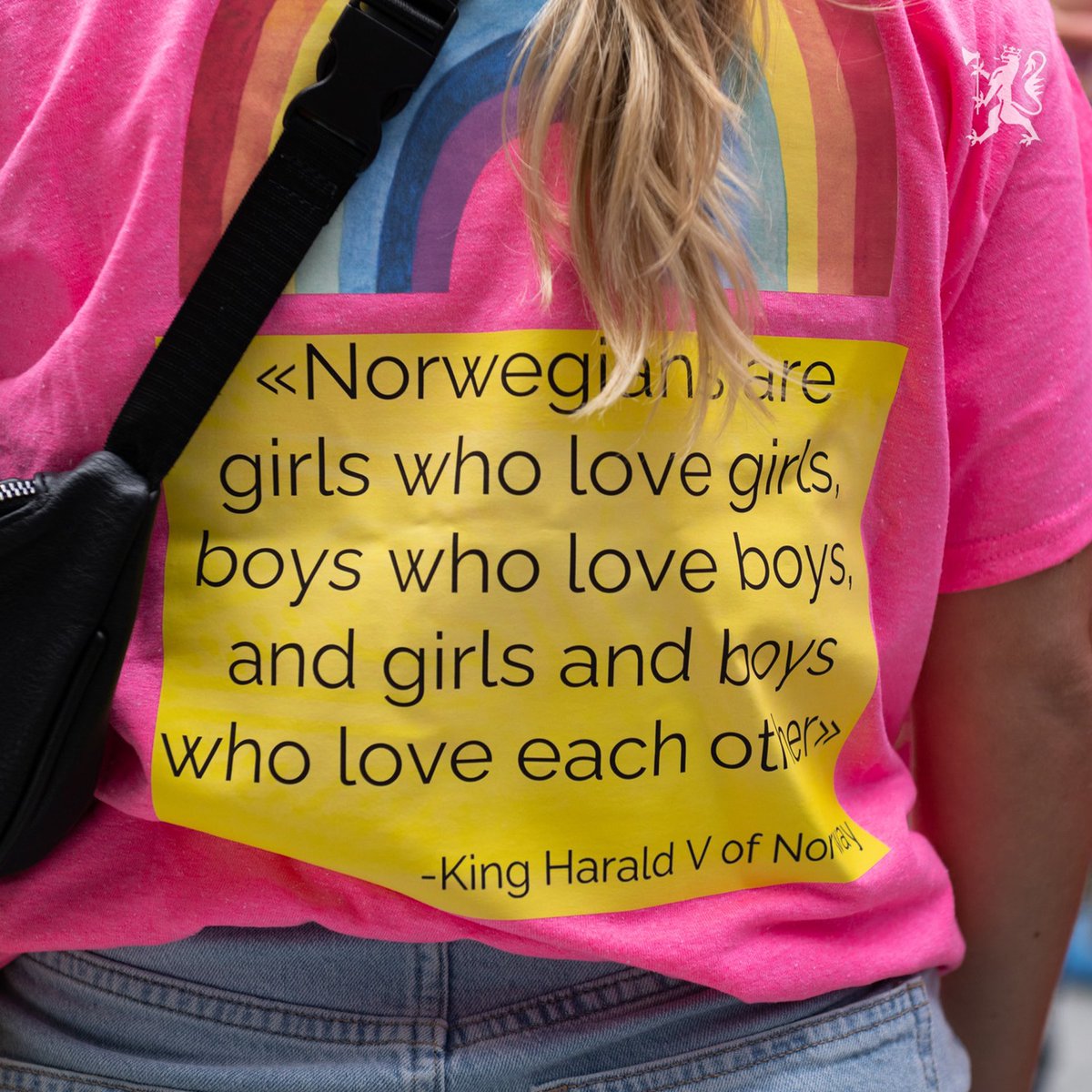 NorwayMFA's tweet photo. Pride is about being proud of who you are and of diversities in our societies.

Pride is about freedom. Freedom to live freely. 

Pride is about love. About showing your love.

Great to see 🇳🇴 missions celebrating #Pride2023 across the world! https://t.co/0F4sAd41HO