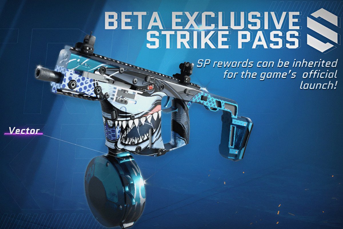 ProjectBloodS's tweet image. Beta Exclusive #STRİKEPASS SP Rewards can be inherited for the game's official launch!