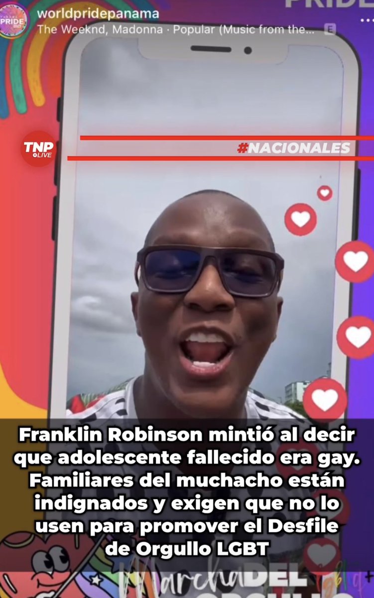 tnp_live's tweet photo. 🅾️ La familia del adolescente Rodnel Martínez pasa el peor momento de sus vidas. Sufren por la irreparable pérdida del joven y, en medio de su dolor, enfrentan el hecho de que el activista LGBT, @FrankChollywood, difundió mentiras en RRSS sobre la orientación sexual del muchacho. https://t.co/fzQSggtgy8
