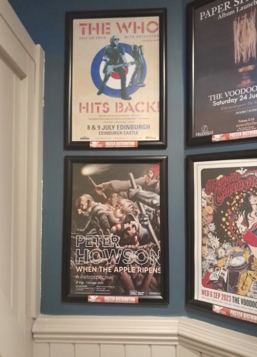 #poster #distribution #posterdistribution <a href="/EdinCulture/">Edinburgh Museums</a> CityArtCentre #Edinburgh <a href="/peterhowson/">Peter Howson</a>  When the apple ripens a retrospective. As the title of this show suggests...the apple has now ripened, with all that image implies growth, maturity &amp; a blend of subtle tastes &amp; flavours.