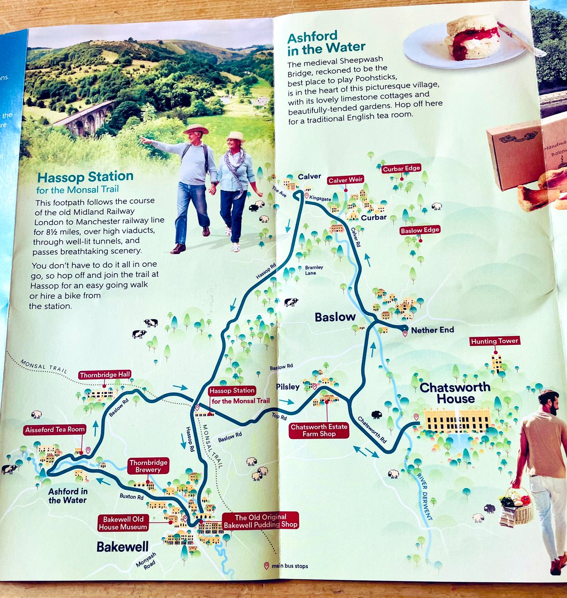 Hassopstation's tweet photo. The Peak Sightseer open topped bus route launched today @StagecoachYrks 
You can hop on/off here &amp; some other fantastic places!
#stagecoach #chatsworth #bakewell #baslow #calver #ashford #pilsley #hassop #monsaltrail #bus #peaksightseer https://t.co/gclmYH21xo