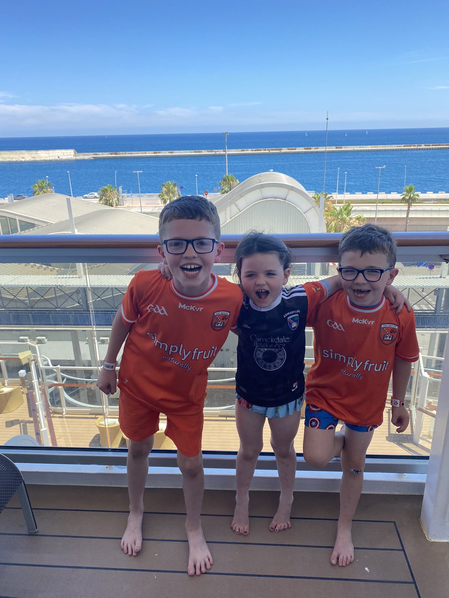 kevy1983's tweet photo. In sunny Barcelona but would rather be in croker #monarmagh #fanwall https://t.co/FgZxZ2dqNj