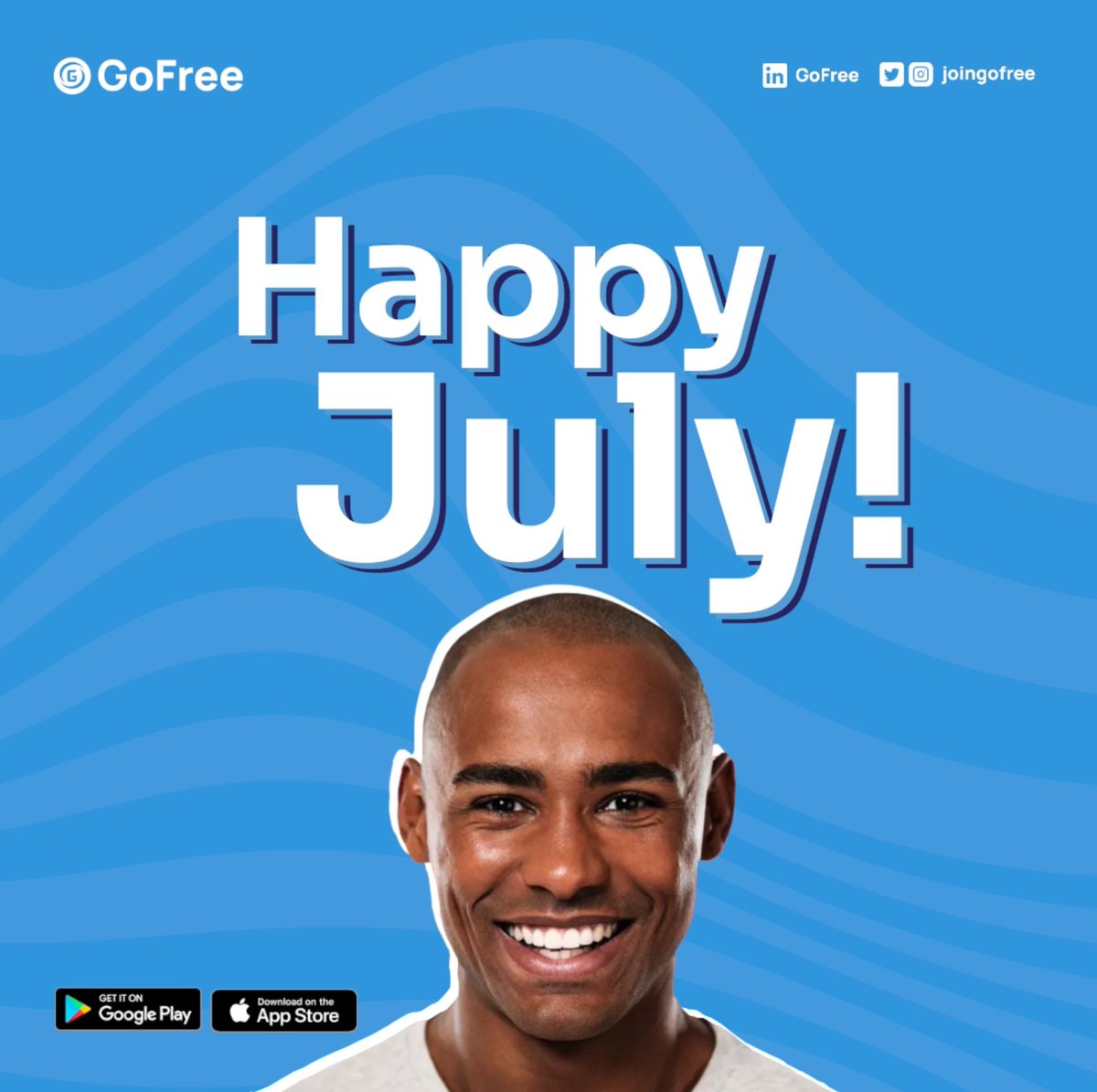 We’re excited to start the last half of the year with you 🎉

Together, let's continue the next half of the year using #Gofree for Freedom

Your #1 Social Neobank