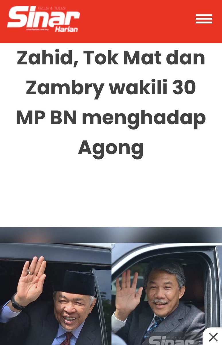 Papagomo terduduk atau macai walanon tak faham? YDPA dah titiah suruh 30MP BN menghada, kenapa 3 sahaja yg hadir?? <a href="/TokPerak8/">Tok Perak</a>