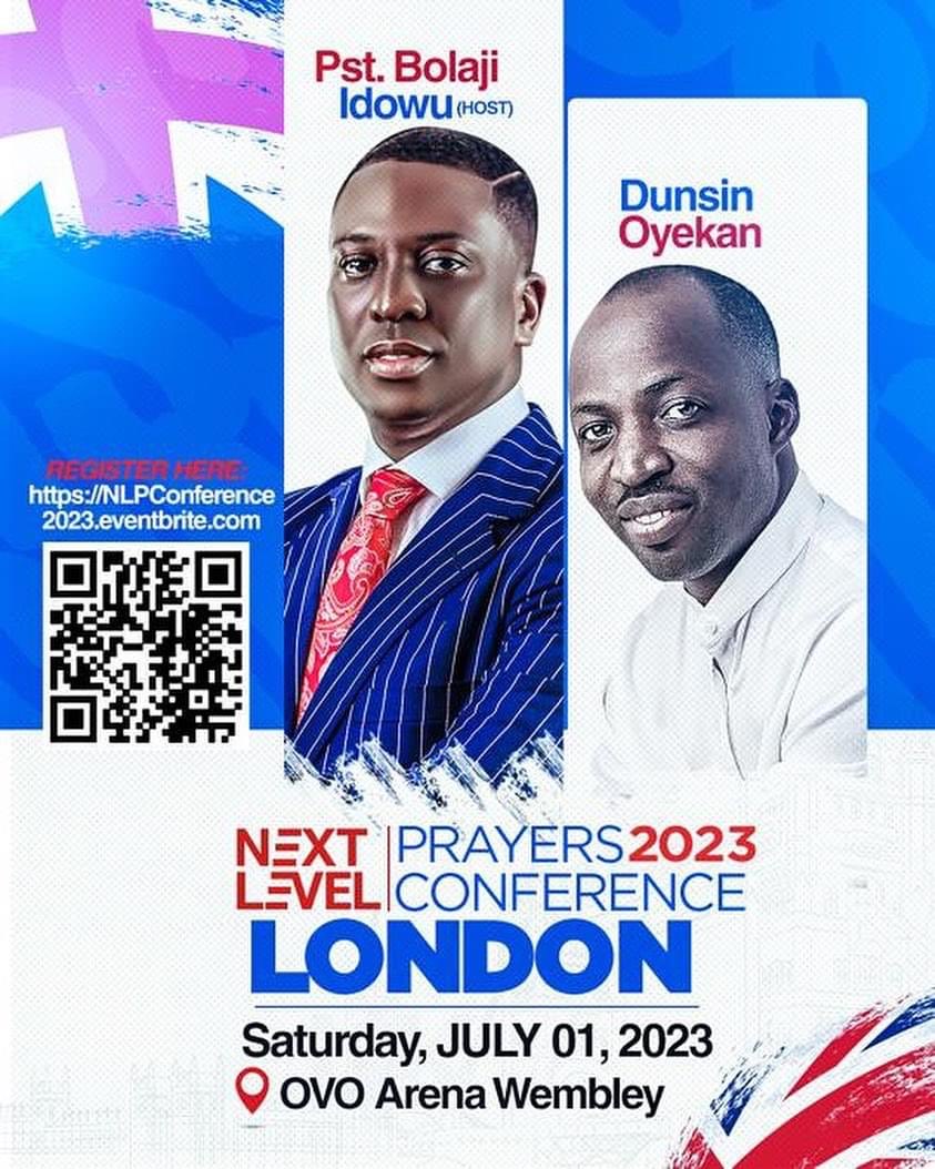 God is intentional! There's no coincidence with Him. When He does something, it's never not on purpose. Jan. 2023 when Pastor Bolaji first announced NLP London after Winepress. I told God that I wanted to be at Wembley in July 2023 for #NLPconference. (Thread)