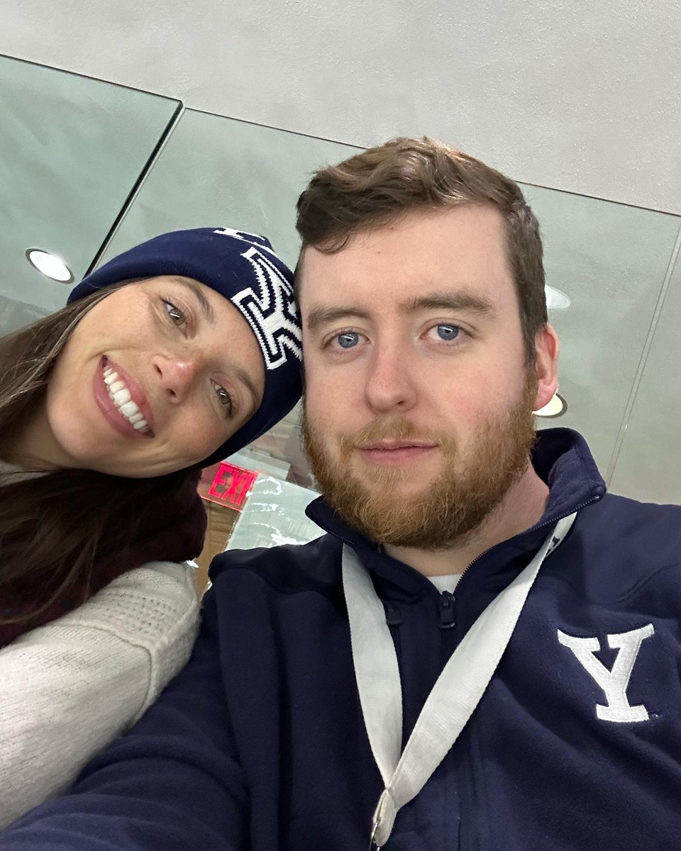 bradhern's tweet image. This week was my last with Yale Athletics. I'm very proud of everything we accomplished and thankful for all of the friendships I've made these last two years! 🥹✌️💙

Go Bulldogs!