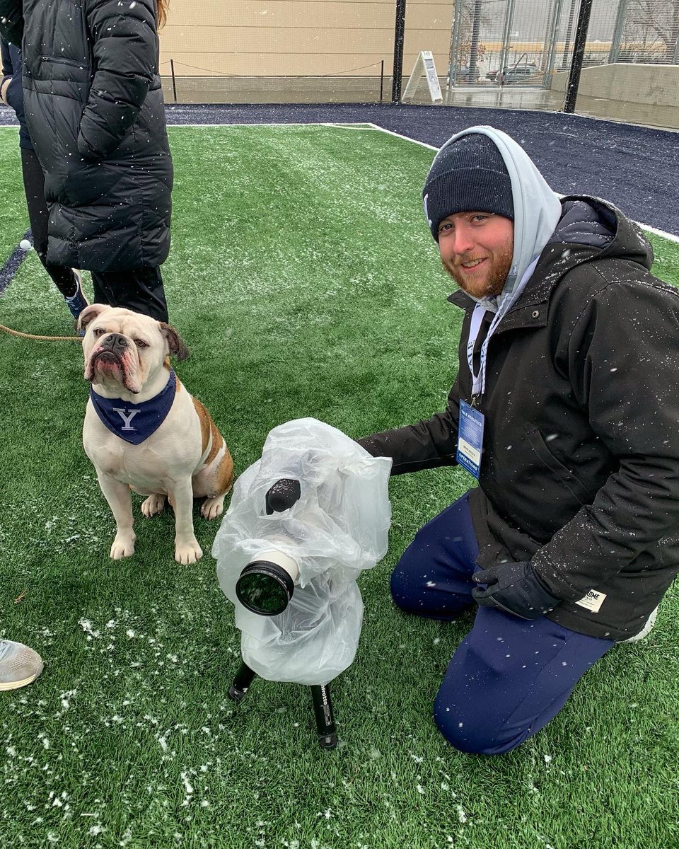 bradhern's tweet image. This week was my last with Yale Athletics. I'm very proud of everything we accomplished and thankful for all of the friendships I've made these last two years! 🥹✌️💙

Go Bulldogs!
