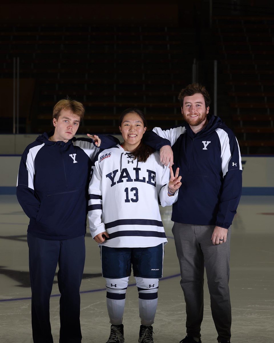 bradhern's tweet image. This week was my last with Yale Athletics. I'm very proud of everything we accomplished and thankful for all of the friendships I've made these last two years! 🥹✌️💙

Go Bulldogs!
