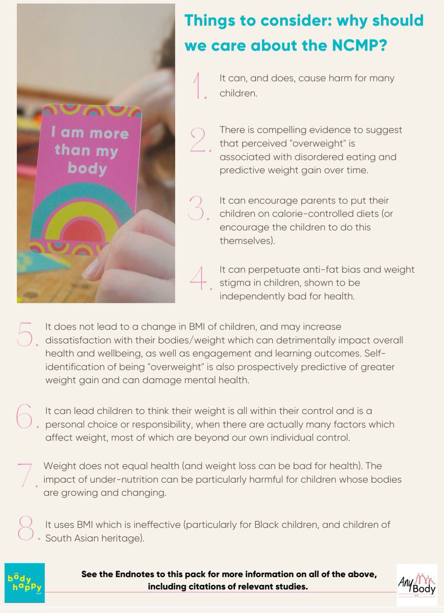pebblebluecomms's tweet image. I wish I’d opted out of the National Child Measurement Programme for my active and healthy Year 6 child &amp;amp; made myself more informed. Thank you @AnyBodyOrg @mollyjforbes #BeNCMPInformed #Playnotweigh Please reconsider this programme @wendyburke45 @NTCouncilTeam 2/2